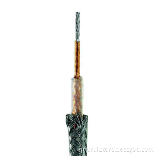 Coaxial Cable with 150V Rated Voltage and Tinned/Bare Stranded Copper Conductor